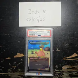 2025 MTG Magic The Gathering SPONGEBOB SECRET LAIR 1931 PATRICK STAR FOIL PSA 9 - Image 1