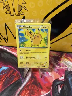 Pikachu XY 42/146 Movie Promo Holo (Sealed) - Pokemon TCG NM - Image 1