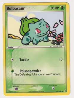 Bulbasaur 45/100 Crystal Guardians Pokemon TCG 2006 MP - Image 1