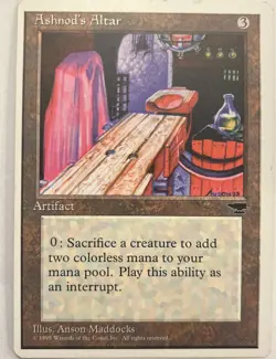 MTG Chronicles Ashnod's Alter NM Magic the Gathering - Image 1