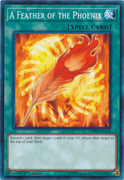 A Feather of the Phoenix LEHD-ENA26 1st ED Yu-Gi-Oh! - Image 1