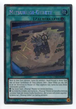 Yu-Gi-Oh! Mitsurugi Gebete Starlight Rare L26D-DEM14 - Image 1