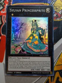 Yu-Gi-Oh! Sylvan Princessprite MACR-EN093 Super Rare - UNLIMITED - Image 1
