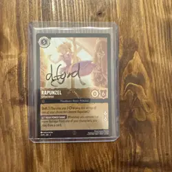 Lorcana Rapunzel - Gifted Artist NM Cold Foil Disney Lorcana Promo Cards - Image 1