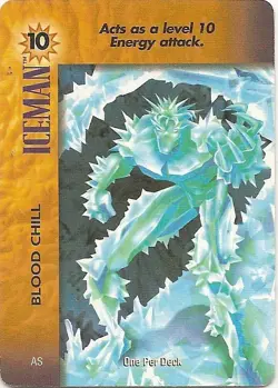 ONE! 1995 Marvel OverPower PowerSurge Expansion 9 Card Booster PACK ONLY! - Image 4