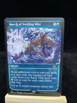 MTG Kamigawa Neon Dynasty - March of Swirling Mist (Showcase) - Image 1