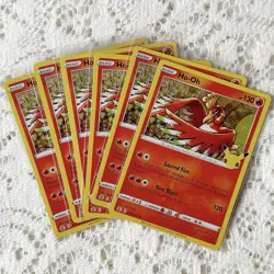 (6) Ho-Oh 001/025 Pokemon Celebrations 25th Anniversary Holo Rare Card - Image 1