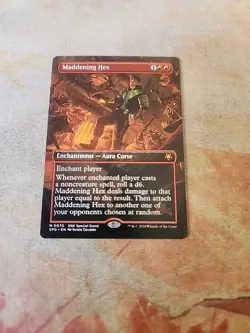 Maddening Hex Borderless Special Guests MTG NM - Image 1