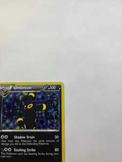 2013 Pokemon TCG Trading Card Umbreon BW93 Black & White Promo Ultra Rare Holo - Image 2