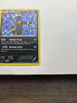 2013 Pokemon TCG Trading Card Umbreon BW93 Black & White Promo Ultra Rare Holo - Image 5