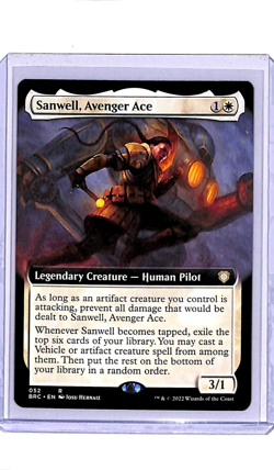 2022 MTG Magic the Gathering BRO The Brother's War #52 Sanwell, Avenger Ace - Image 1