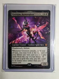 Gwenom, Remorseless 0256 (Extended Art) Marvel's Spider-Man Regular Mythic - Image 1