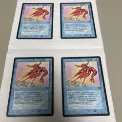 Magic the Gathering ~ MTG ~ Boomerang ~ LEGENDS ~ Moderate Play x4 - Image 1
