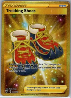 Trekking Shoes (Secret) 215/189 SWSH10: Astral Radiance - Pokemon Card - NM - Image 1