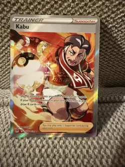 Kabu Full Art Trainer TG26/TG30 Pokemon Lost Origin Trainer Gallery - Image 1