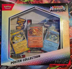 Pokemon TCG Prismatic Evolution Poster Collection Box - Image 1