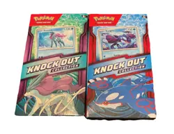Pokemon Knock Out Collection Suicune & Kyogre 2 Sealed Booster Packs English - Image 1