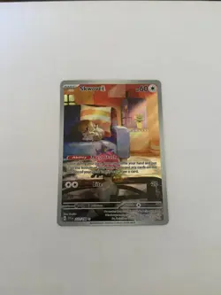 Pokemon TCG Skwovet 222/198 Scarlet & Violet Base Set Illustration - Image 1