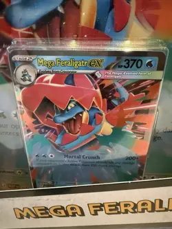 Pokemon TCG ME: Ascended Heroes, Mega Feraligatr Ex Collection Box - In Hand - - Image 3