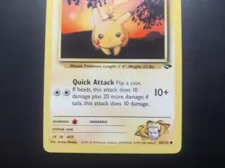 Pokemon - Lt. Surge's Pikachu 84/132 Common Gym Challenge - Image 3
