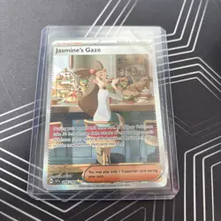 Pokemon TCG Surging Sparks Jasmine's Gaze 245/191 Pack Fresh - Image 1
