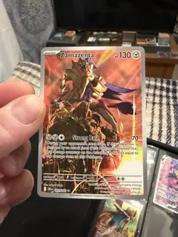 Zamazenta 201/182 Pokemon TCG: Destined Rivals Illustration Rare (NM) - Image 1