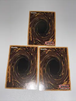 3x Noh-P.U.N.K. Ze Amin 1st Ed Platinum Secret Rare RA04-EN293 Yugioh Playset - Image 3