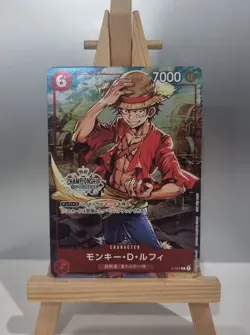 Monkey.D.Luffy (P-001) Championship Promo One Piece TCG Japanese - Image 1