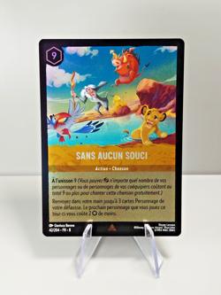 Carte LORCANA FR - Chapitre 8 42/204 Sans aucun souci Rare ✨FOIL✨Neuf - Image 1