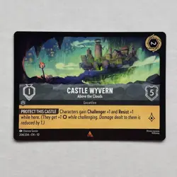 Castle Wyvern 204/204 Disney Lorcana Whispers in the Well Regular Rare Card NM - Image 1
