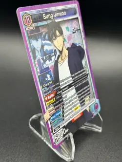 Union Arena Sung Jinwoo (022) - SR SOLO LEVELING (UE17BT) NM - Image 4