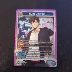 SUNG JINWOO SR UE17BT/SLG-1-022 UNION ARENA SOLO LEVELING NM - Image 1