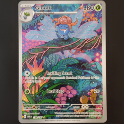 Gloom 198/197 Obsidian Flames (OBF) NM Illustration Rare Pokemon Card - Image 2