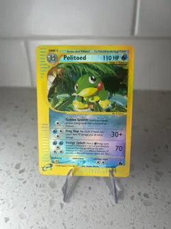 Politoed 25/144 Skyridge Reverse Holo 2003 Pokemon Card LP WOTC Vintage Single - Image 1
