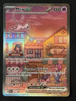 SVP053 Mew Ex Pokemon 151 Black Star Promo Card Near Mint - Image 1