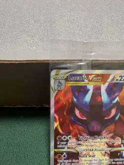 Pokemon TCG: Lucario VSTAR SWSH291 SWSH: Sword & Shield Promo Card Holo Sealed - Image 2