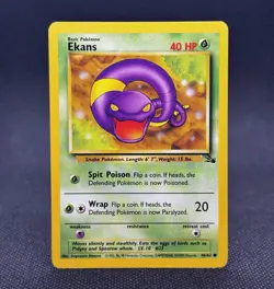Ekans - Fossil Set - 46/62 - Pokemon Trading Card - Image 1