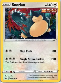 Snorlax - SWSH119 Promo SWSH: Sword & Shield Promo Cards 2019 LP - Image 1