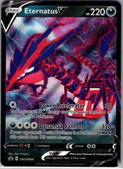 Eternatus V SWSH064 SWSH: Sword & Shield Promo Cards - Pokemon Card - NM - Image 1