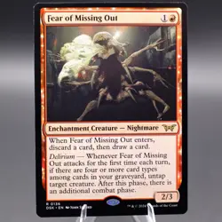 Fear of Missing Out Normal 136 DSK Duskmourn: House of Horror NM MTG - Image 1