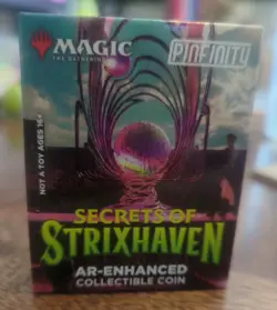 MTG - 1x Secrets of Strixhaven AR-Enhanced Collectible Coin - Image 1