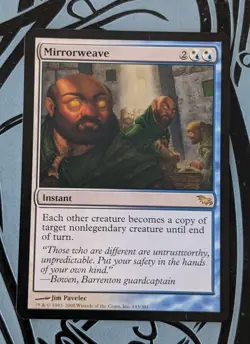MTG Shadowmoor Rare MIRRORWEAVE NM - Image 1