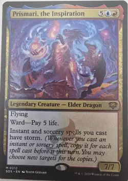 MTG Prismari Storm Commander Deck 🔥 Spell Copy Combo | Izzet EDH Dragon - Image 1