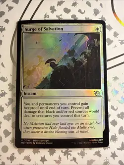 MTG Foil-Surge of Salvation-March of the Machine #41 near mint pack fresh - Image 1