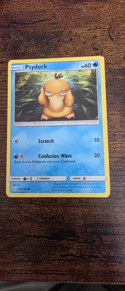 Psyduck 40/236 Common Cosmic Eclipse Pokemon Near Mint - Image 1