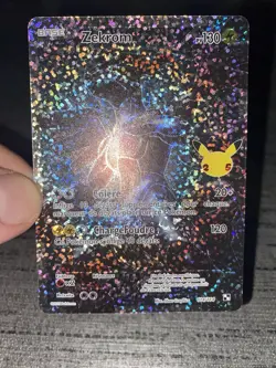Carte Pokemon Zekrom 114/114 Celebrations 25 Ans Francais - Image 3