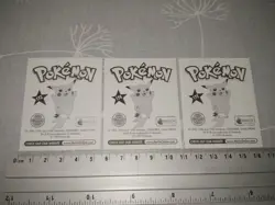 TOPPS Pokemon Nintendo 1999 – 3 stickers puzzle set # 173/175 – Machop - Image 2