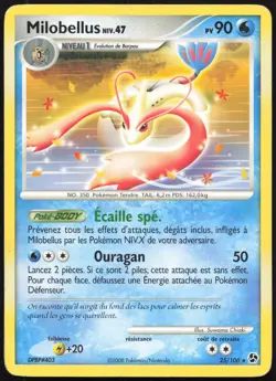 Carte Pokemon Milobellus 25/106 Duels au sommet Francais - Image 1