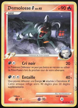 Carte Pokemon Demolosse 50/127 Platine Francais - Image 1