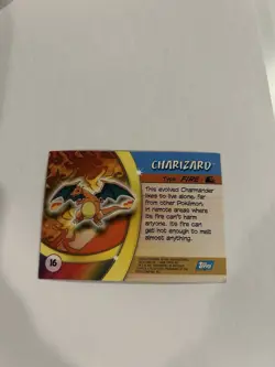 2004 Topps Pokemon Advanced Challenge # 16 Foil Charizard CGC 8.5 - Image 3